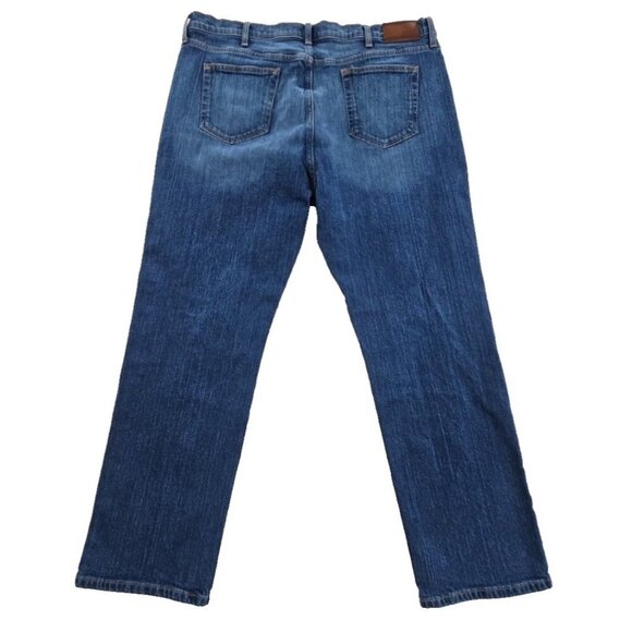 Tommy Hilfiger Jeans Men's 42x32 Stretch Medium Wash Denim Straight Leg EUC LN - Picture 2 of 12